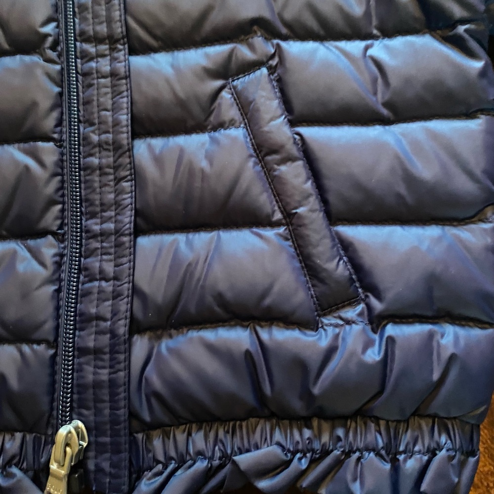 NWT Girl's Ralph Lauren Polo Light Weight Puffer Jacket w/Skirted Hem - Picture 6 of 6